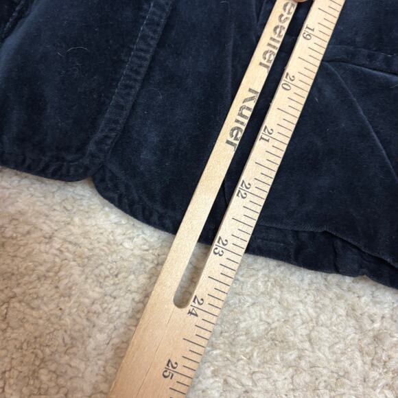 Nili Lotan Velvet 2 Button Blazer Coat Women's 4 Quiet Luxury Velour - Picture 6 of 8